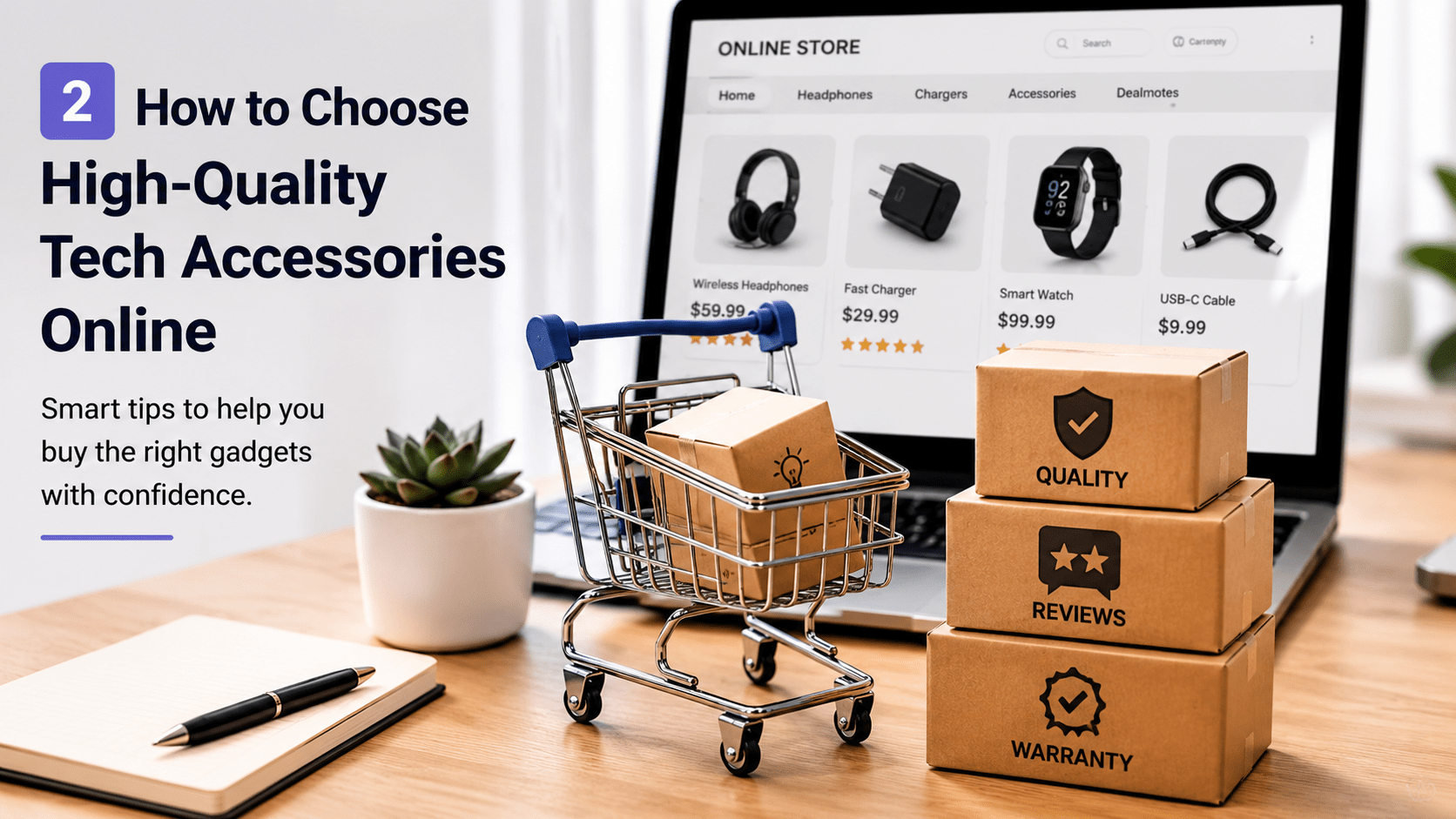 Guide to Buying High-Quality Tech Accessories Online
