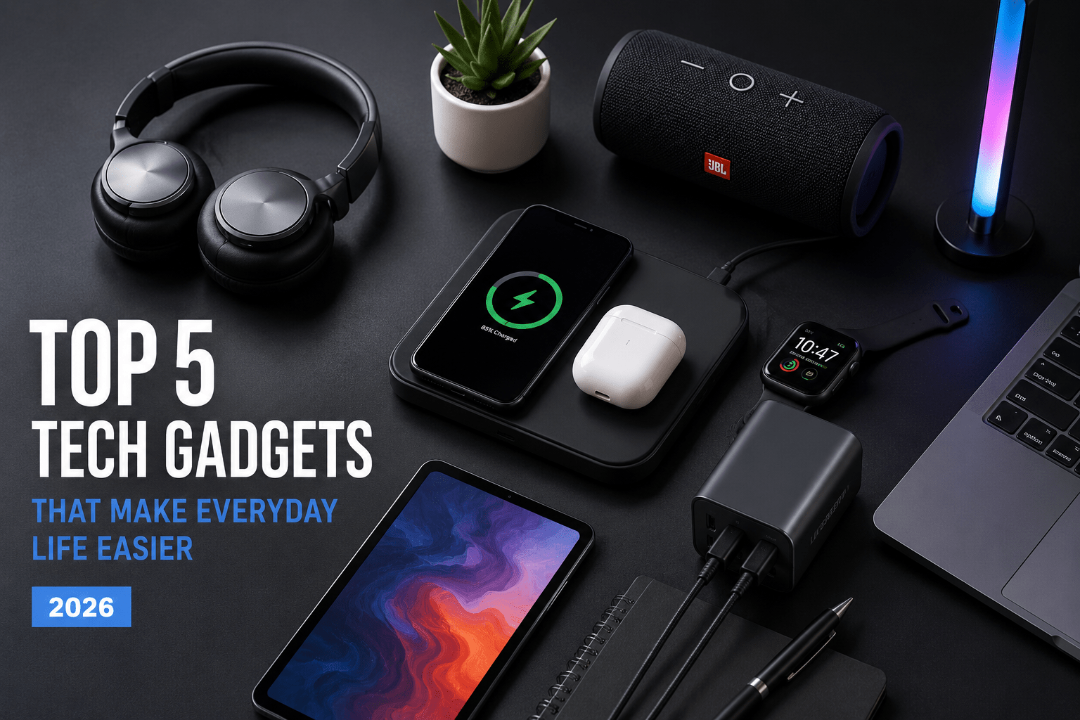 Top Tech Gadgets 2026 for an Easier Everyday Life