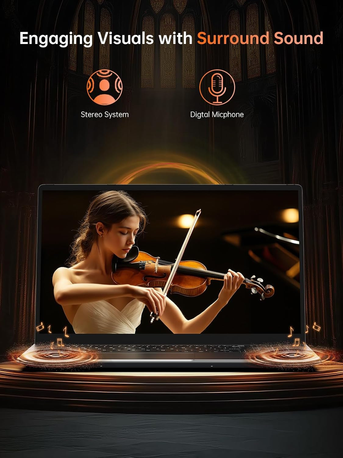 Gaming Laptop, 1TB Nvme SSD 16GB RAM Laptop Computer with AMD Ryzen 7 5825U(8C/16T, up to 4.5Ghz), 15.6Inch Windows 11 Laptop, Radeon RX Vega 8 Graphics,Wifi 6 for Creative & Business