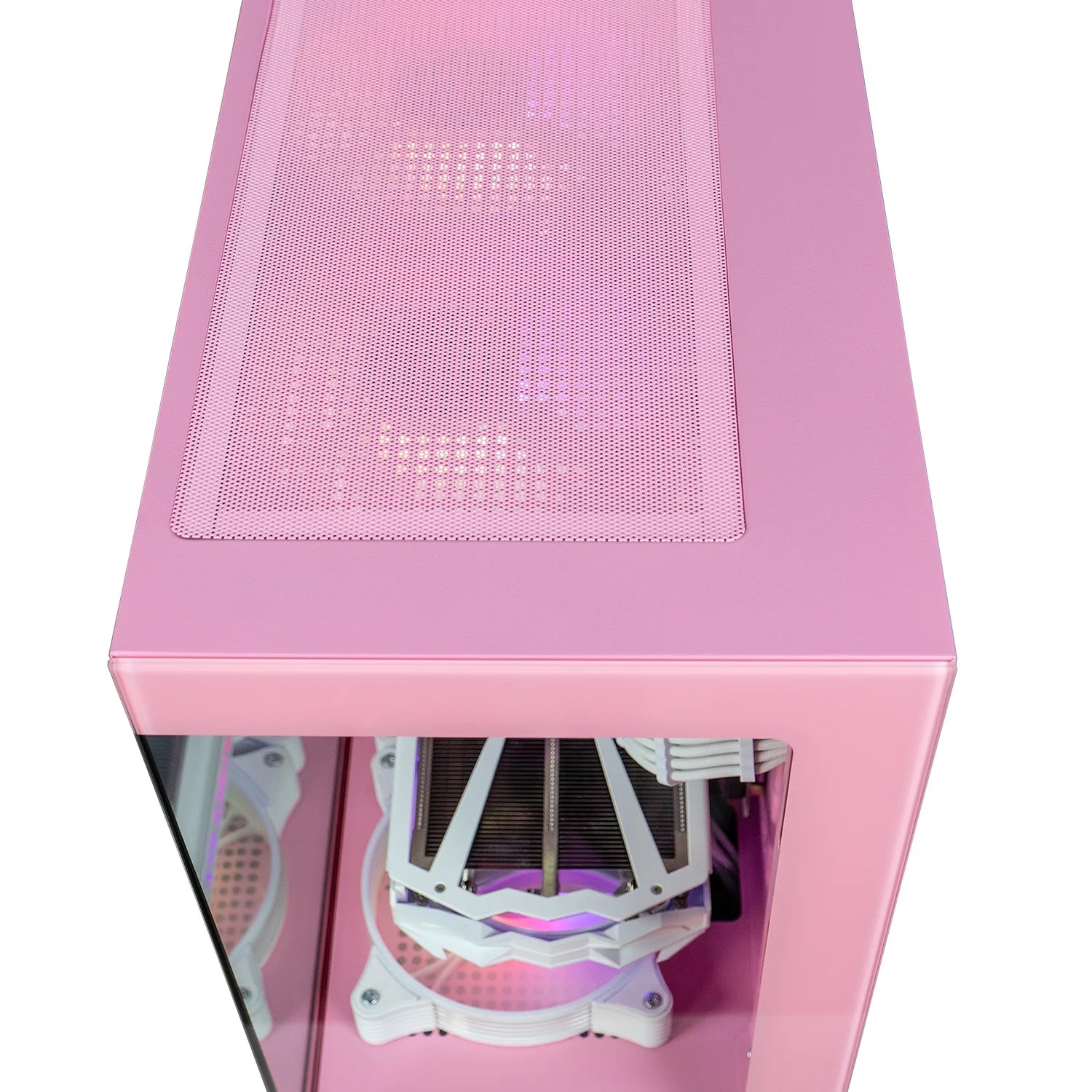 Stryker 4.0 Liquid-Cooled PC - AMD Ryzen 7 (4.4Ghz), RTX 5060 8GB, 16GB DDR4, 1TB SSD, Pink