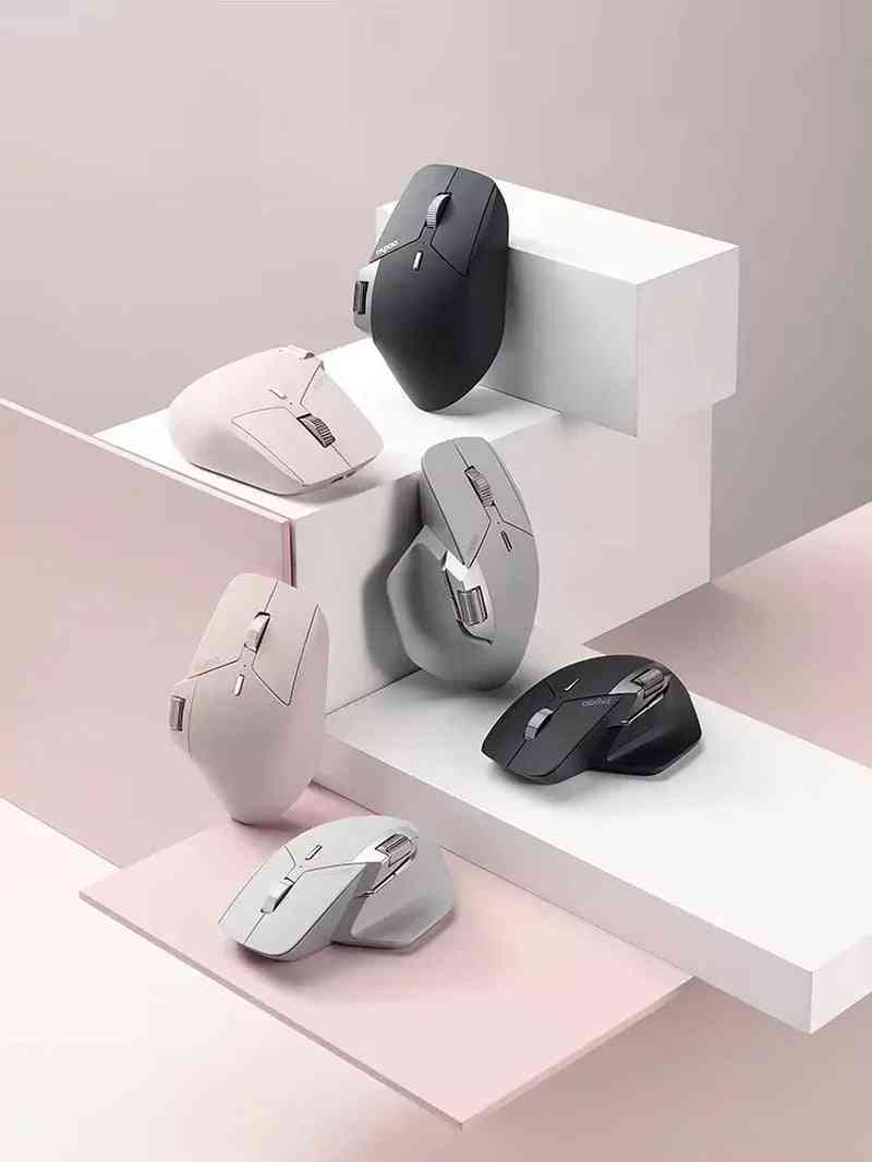 New  MT760 Mouse Bluetooth Wireless Tri Mode Ergonomics Mouse Gamer Accessory for Computer Pc Laptop Gaming Office for Gift