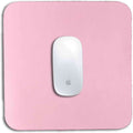 Pink Leather Mouse Pad (Genuine Leather), 9 X 9 Inch | Mouse Pads for Wireless Mouse | Cute Mouse Pad | Thick Mouse Pad | Leather Mouse Pad | Mouse Pad Pink