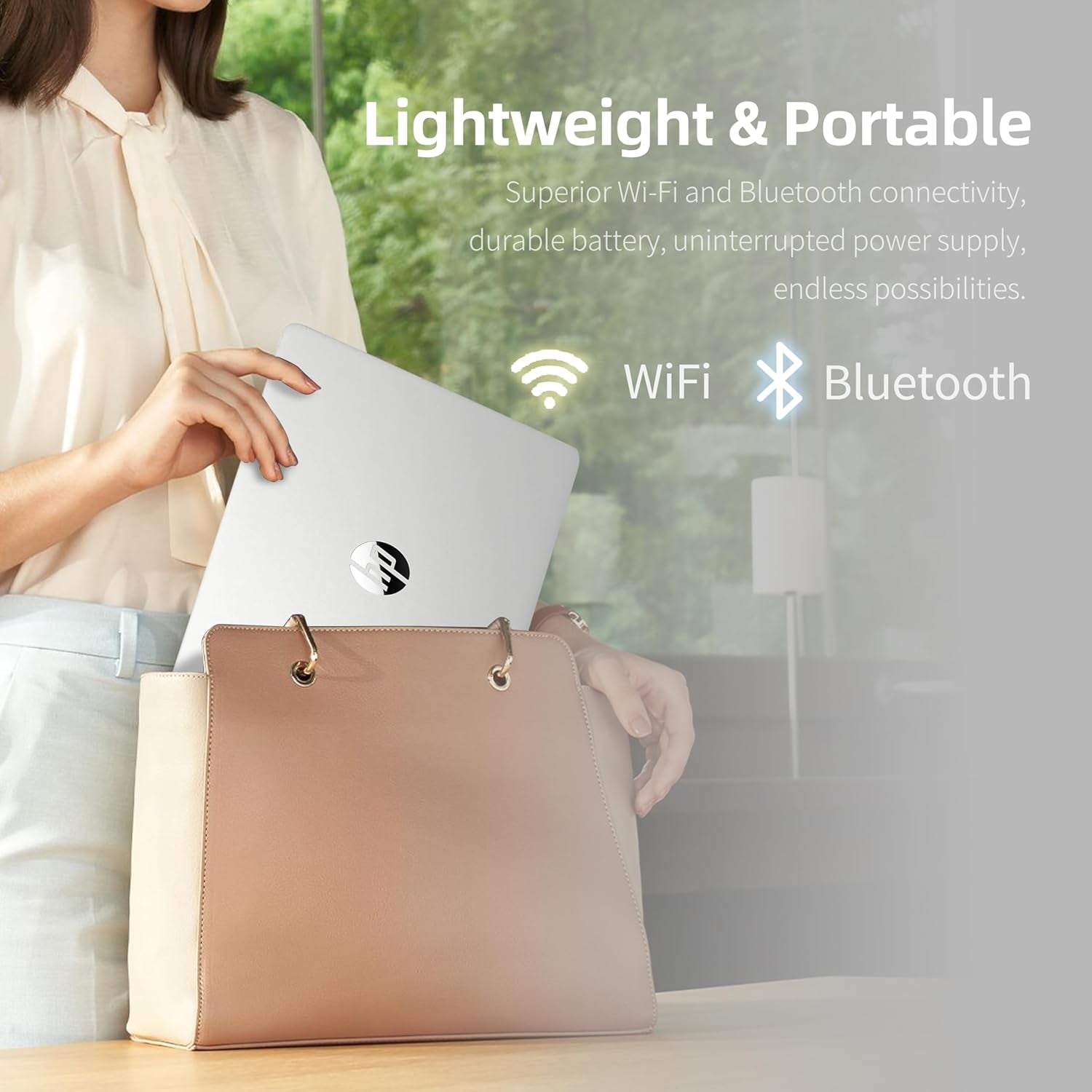 HP Essential Laptop Computer for Home & Student with Office 365, 2026 Edition, 16GB RAM, 128GB Storage- Intel Processor - LED Display, HUB Docking Station, Portable Design, Copilot AI, Windows 11 S