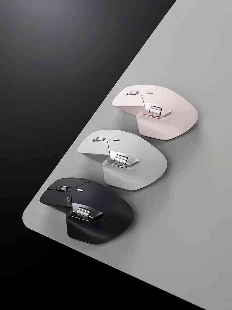 New  MT760 Mouse Bluetooth Wireless Tri Mode Ergonomics Mouse Gamer Accessory for Computer Pc Laptop Gaming Office for Gift