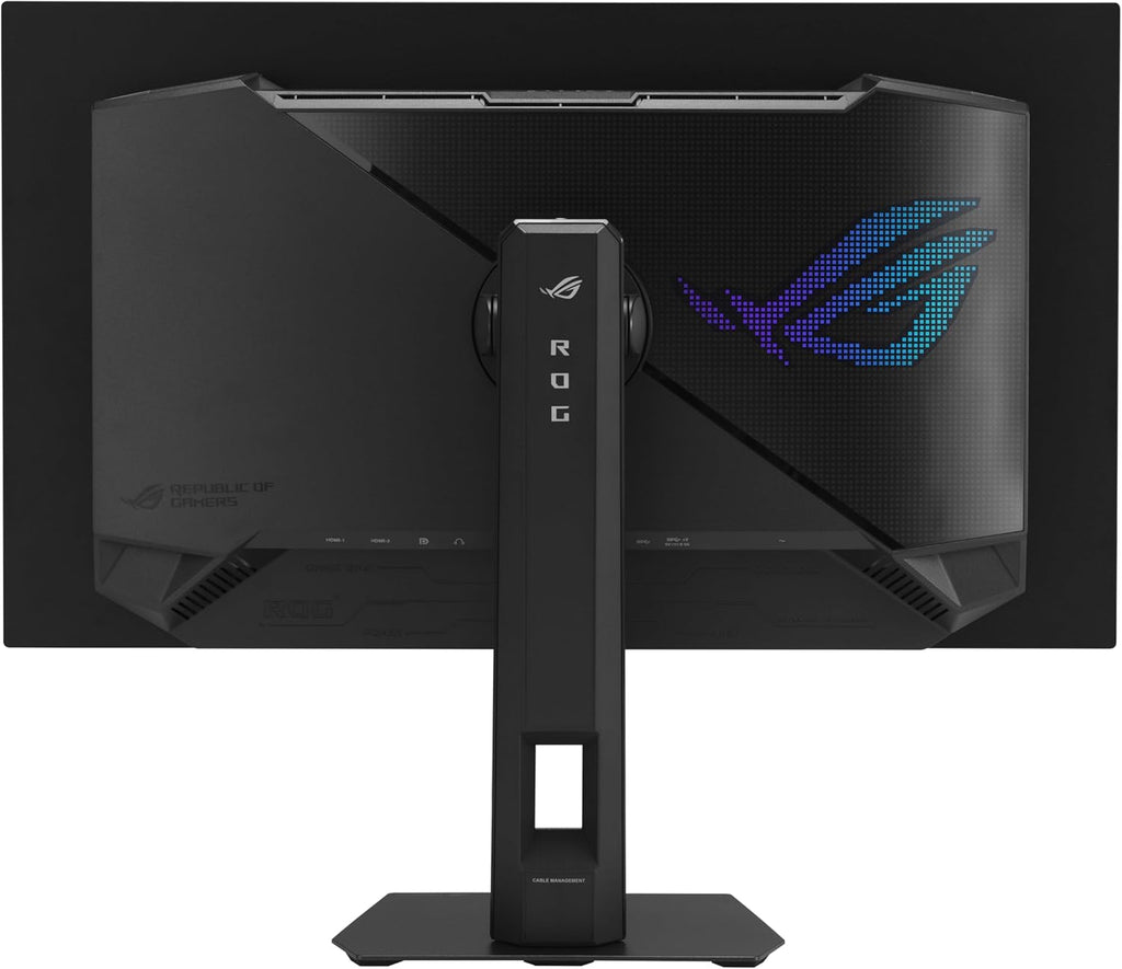 ASUS ROG Strix 27” OLED Gaming Monitor (XG27AQDMGR) - 27-Inch (26.5-Inch Viewable) 1440P Trueblack Glossy, 240 Hz, Neo Proximity Sensor, OLED Care Pro, ELMB, Displaywidget Center
