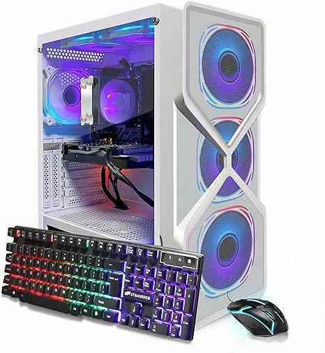STGAubron Gaming PC Computer Desktop, AMD Ryzen 5 5500 up to 4.2GHz Limareoo Tech Default Title Default Title