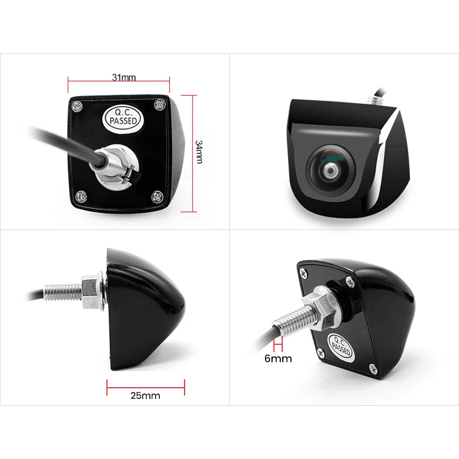 Vehicle Rear View Camera Metal Body Car Reverse Camera Auto Parking Backup Camera