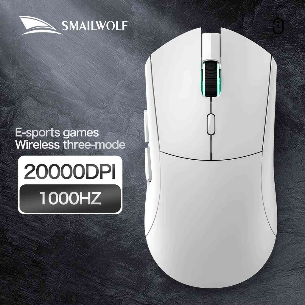 RS7 Bluetooth Wireless Gaming Mouse Three Mode PAW3311 Macro-Definition Mouse Laptop Gaming Office