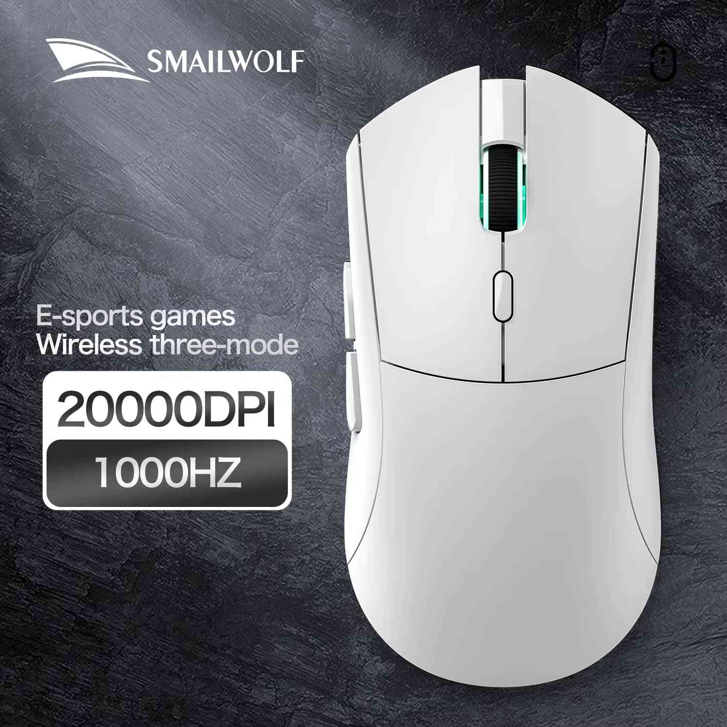 RS7 Bluetooth Wireless Gaming Mouse Three Mode PAW3311 Macro-Definition Mouse Laptop Gaming Office