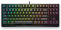 Low-Profile RGB Gaming Keyboard AW510K, Alienfx per Key RGB LED Color Backlighting, Media CONTROLS & USB Passthrough, Cherry MX Low Profile Red Switches