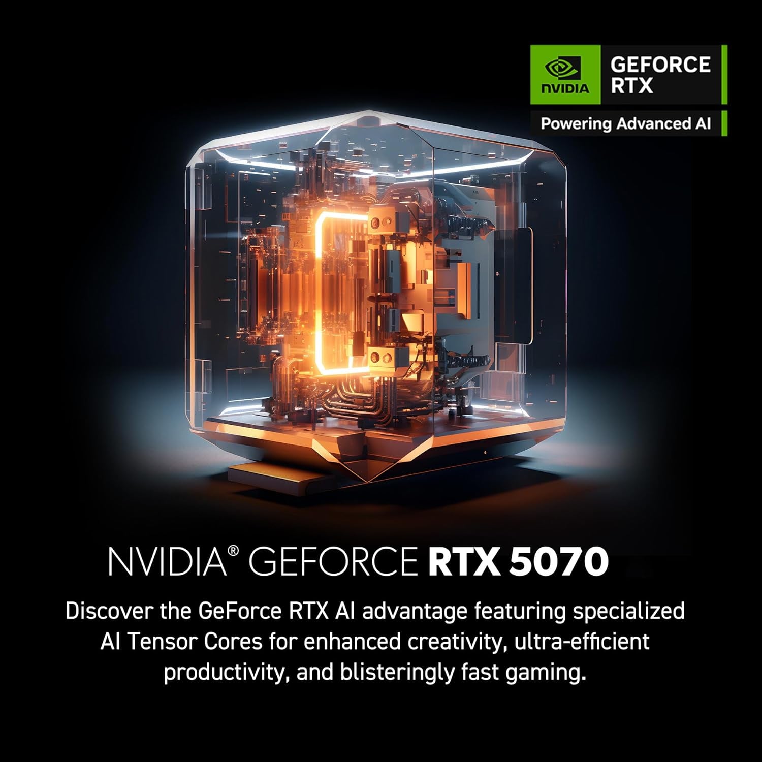 Msi Codex R2 Gaming Desktop PC | NVIDIA Geforce RTX 5070 12GB | Intel Core I5-14400F | 32GB DDR5 RAM | 1TB Nvme SSD | Air Cooling | Wi-Fi 6E | Windows 11 Home | VR Ready | D14NVP5-613US