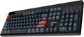 Easytouch 1300 Mechanical Keyboard RGB Illuminated Hot Swappable Red Switches Wired Wireless Bluetooth Gaming Keyboard with Copilot AI Hotkey for Windows Mac