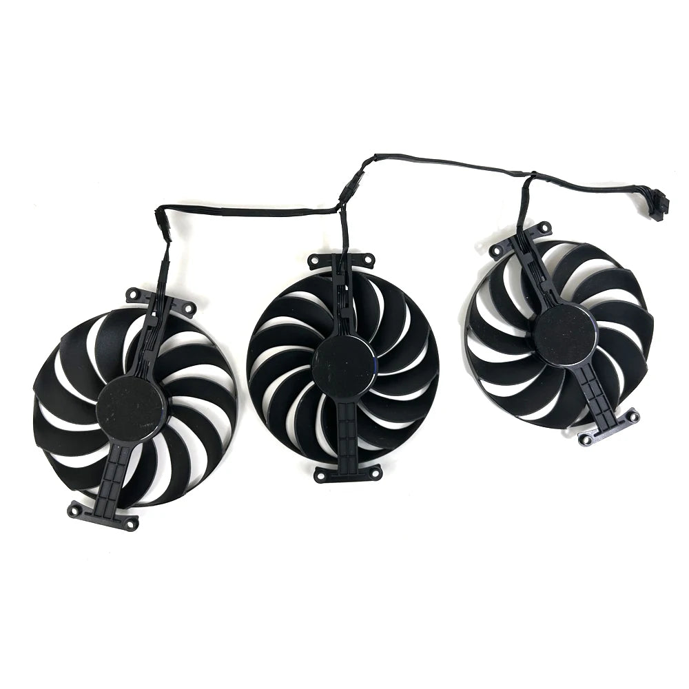 NEW Cooling Fan 95Mm 7Pin CF1010U12S T129215SU FDC10U12S9-C GPU FAN for ASUS ROG STRIX RTX 3070 3080 3090 3060Ti 3080Ti 3090Ti
