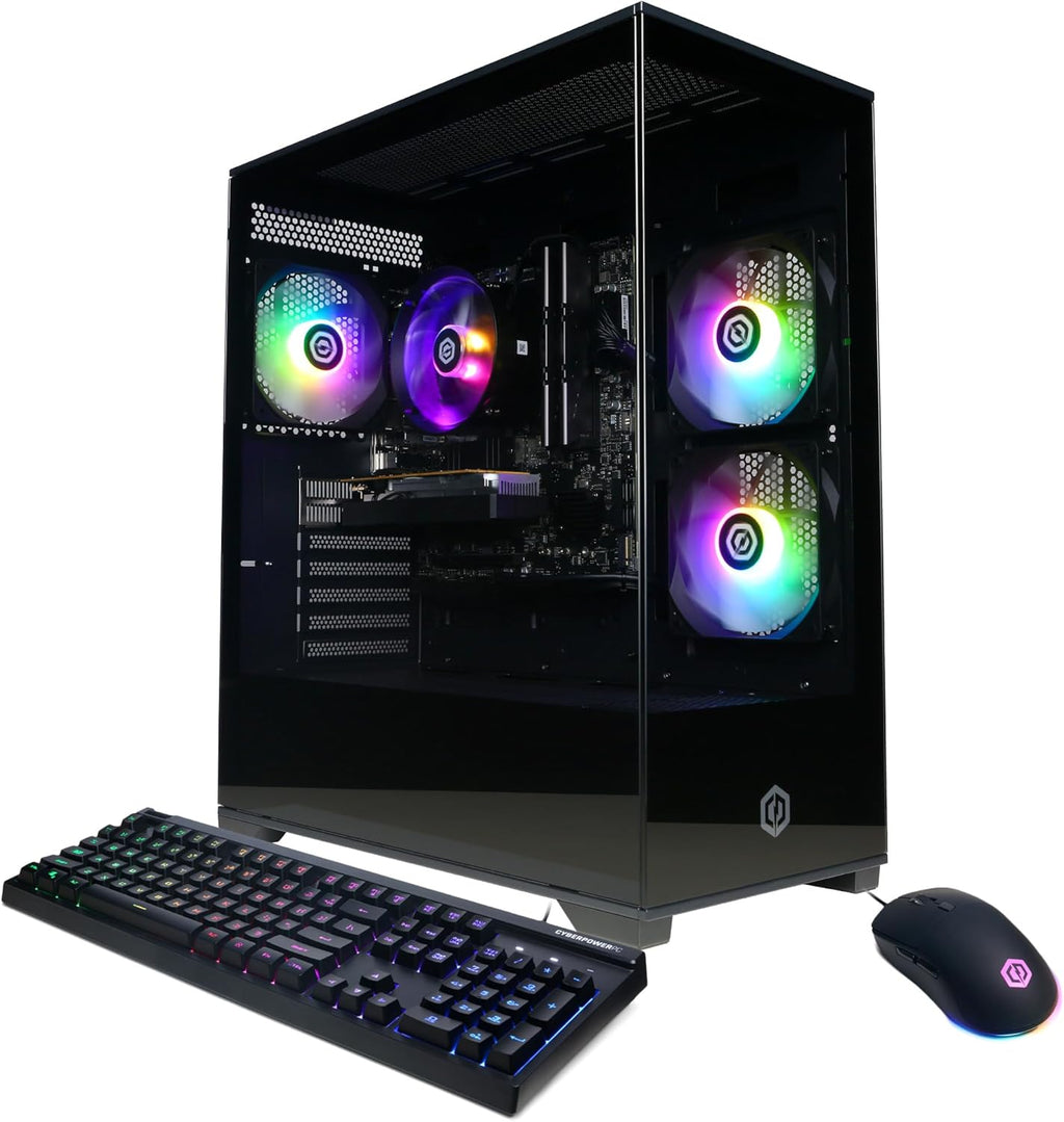 Gamer Master Gaming PC, AMD Ryzen 5 5500 3.6Ghz, Radeon RX 6400 4GB, 16GB DDR4, 500GB Pcie Gen4 SSD, Wifi Ready & Windows 11 Home (GMA3100A)