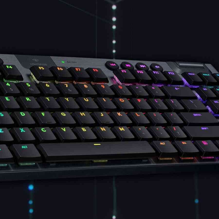 Logitech G915 TKL Tenkeyless Lightspeed Wireless RGB Mechanical Gaming Keyboard Limareoo Tech Default Title Default Title