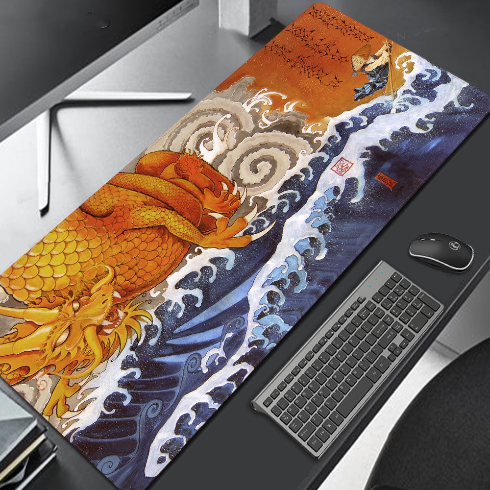 Desktop gaming mouse pad