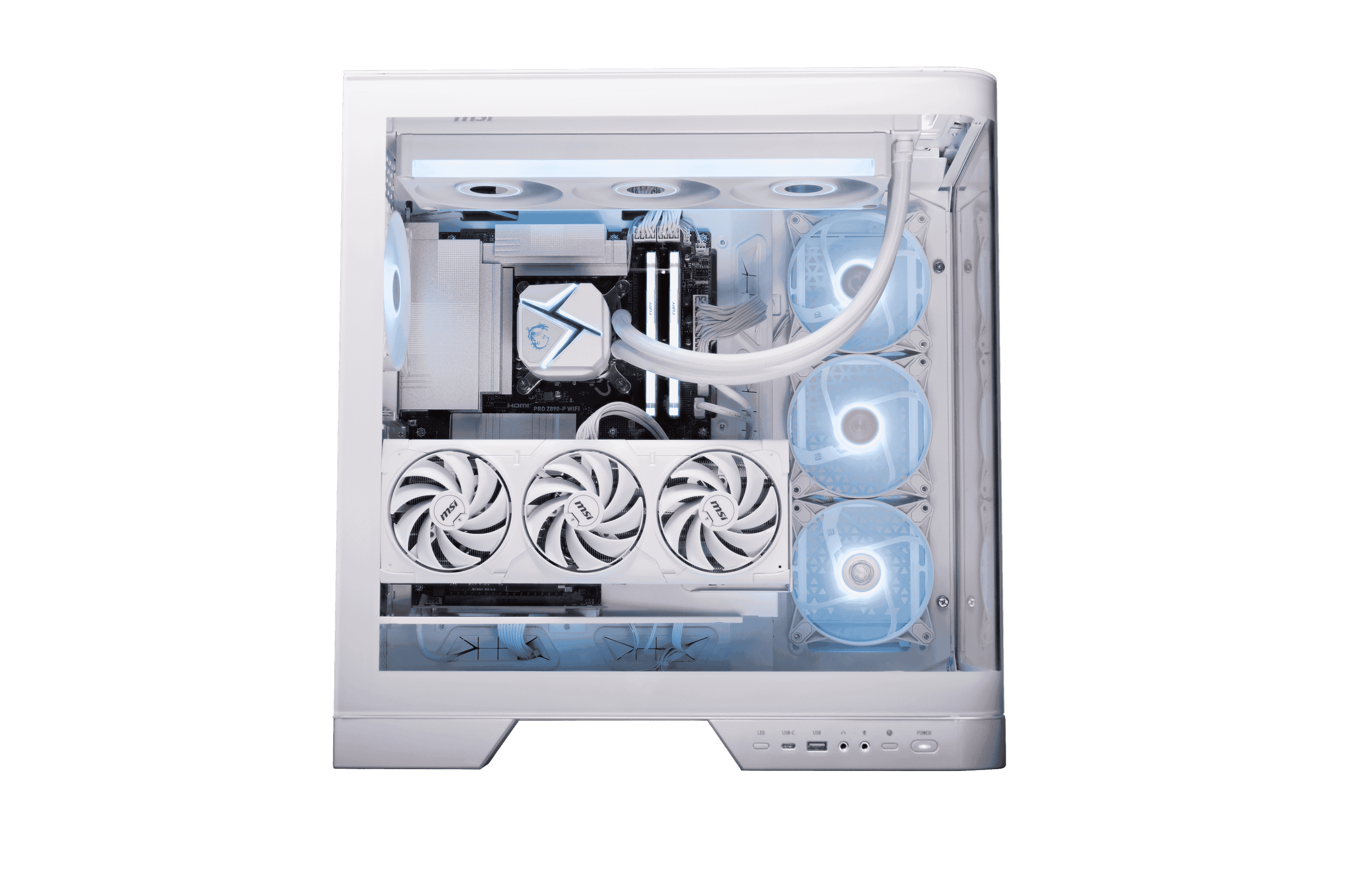 Vision RS AI Gaming Desktop Intel Core Ultra 7 Processor 265K NVIDIA RTX 5080 - 64GB RAM 2TB SSD Win 11