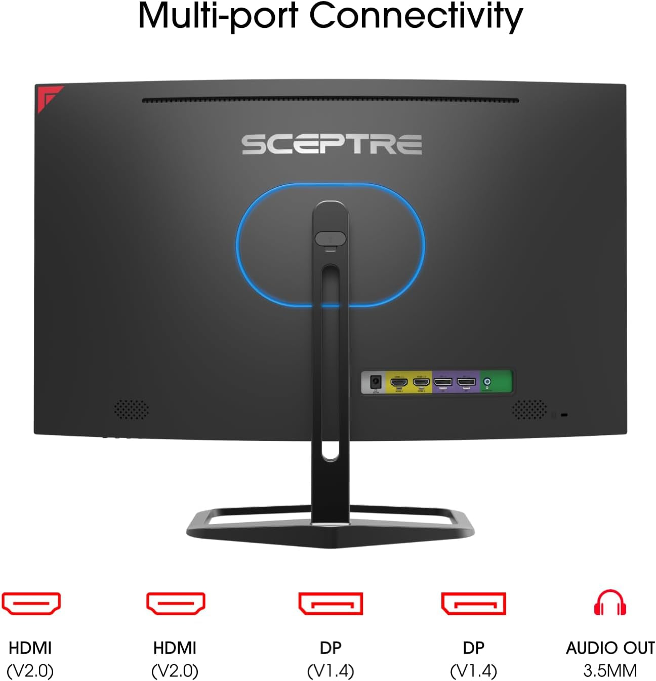 27-Inch Curved Gaming Monitor, FHD 1080P, 240Hz, 1500R, Displayport & HDMI X2, Built-In Speakers, Machine Black (C275B-FWT240 Series, 2026)