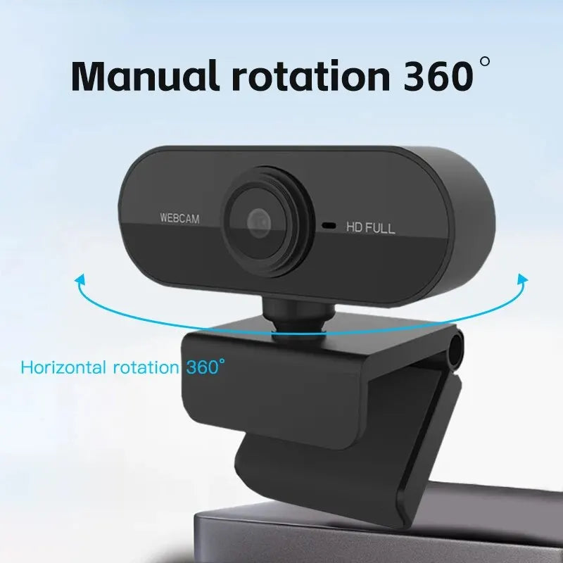 Camera 1080P HD Computer HD USB Camera Built in Microphone USB Network Camera Web Camera for Work with Microphone Tripod