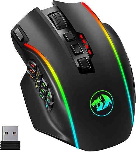 Redragon Gaming Mouse, MMO Mouse Gaming UP 12400 DPI Default Title USD Limareoo Tech