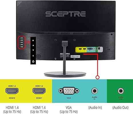 Sceptre Curved 24-inch Gaming Monitor 1080p R1500 98% sRGB Limareoo Tech Default Title Default Title