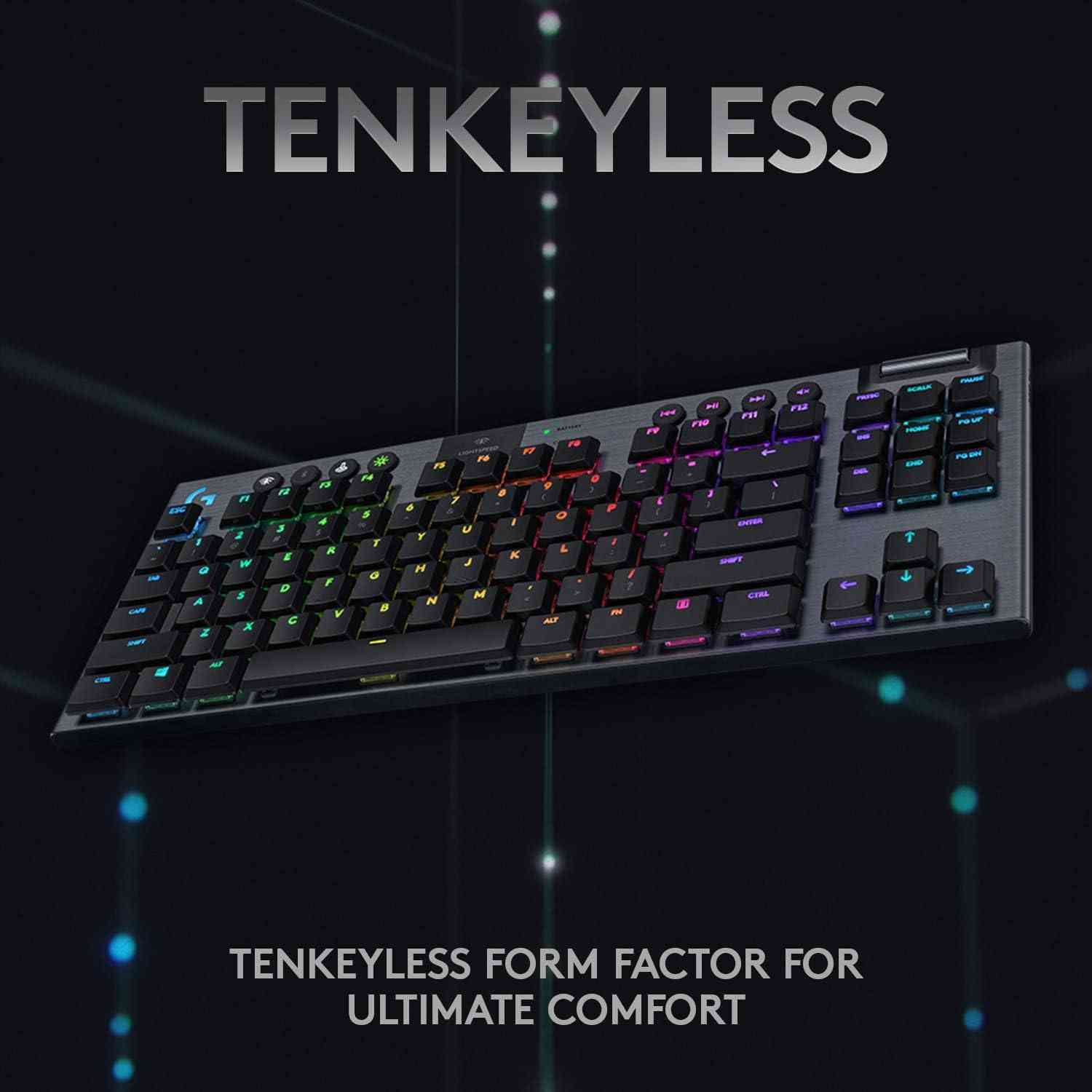 Logitech G915 TKL Tenkeyless Lightspeed Wireless RGB Mechanical Gaming Keyboard Limareoo Tech Default Title Default Title