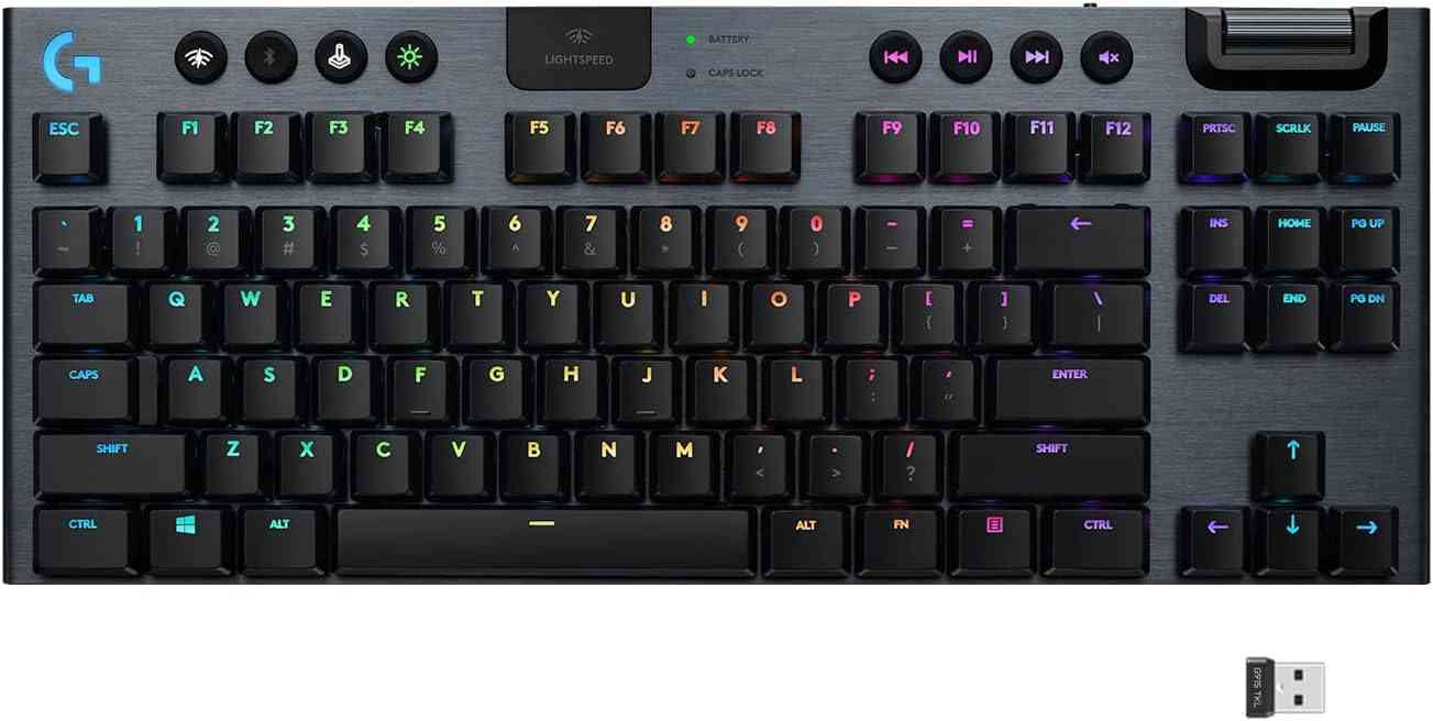 Logitech G915 TKL Tenkeyless Lightspeed Wireless RGB Mechanical Gaming Keyboard Limareoo Tech Default Title Default Title