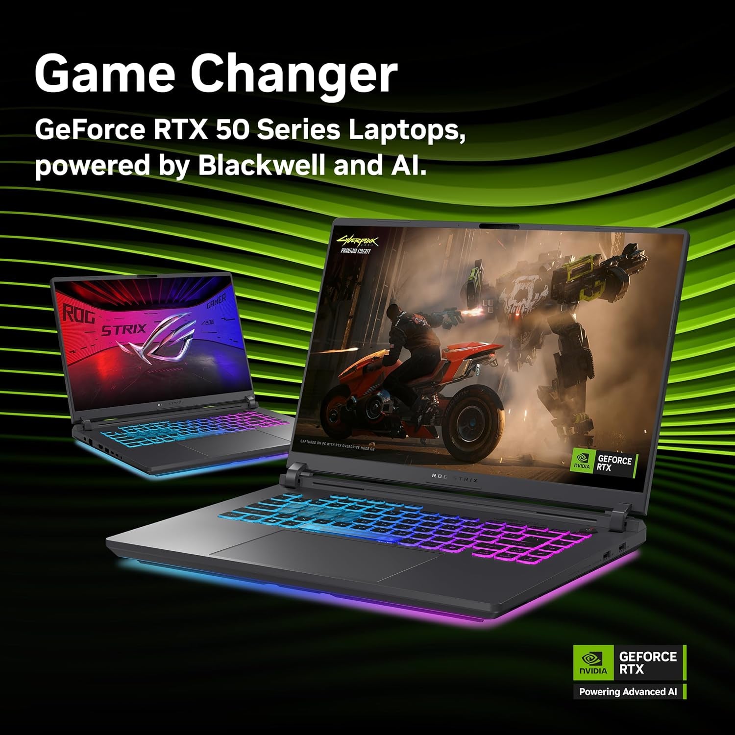 ASUS ROG Strix G16 (2025) Gaming Laptop, 16” FHD+ 16:10 165Hz/3Ms Display, NVIDIA® Geforce RTX™ 5050 Laptop GPU, Intel® Core™ I7 Processor 14650HX, 16GB DDR5, 1TB Pcie Gen 4 SSD, Wi-Fi 7, Win 11 Home