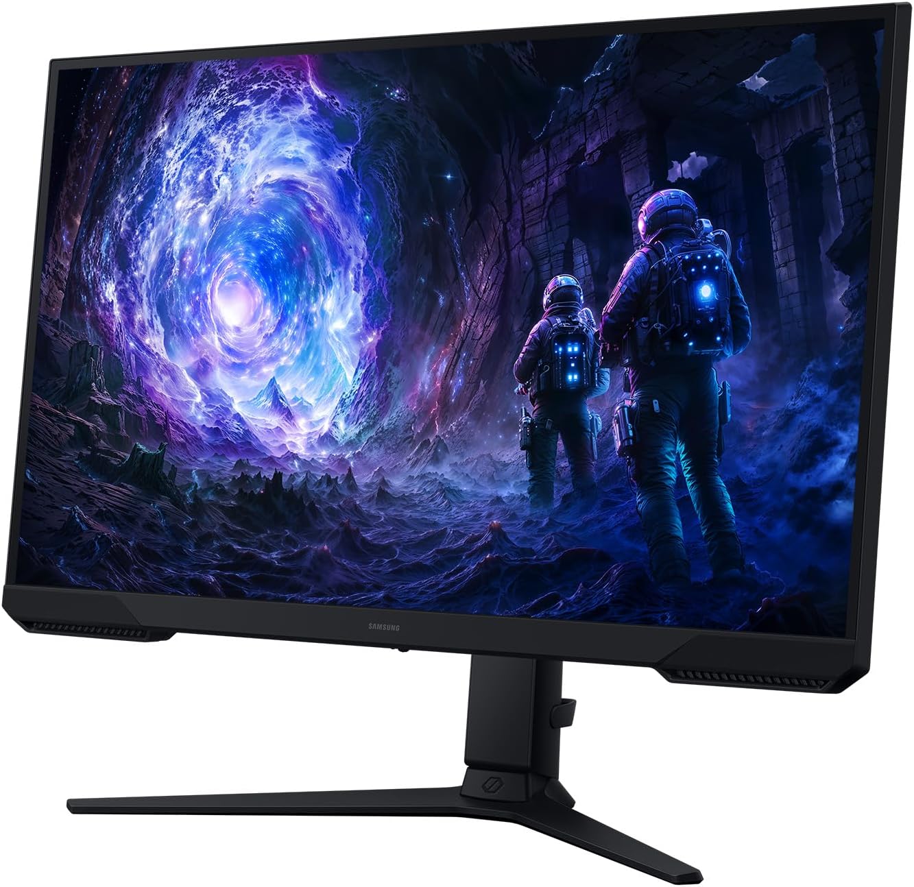 Samsung 27" Odyssey G5 (G51F) Gaming Monitor - QHD (1440P), 180Hz, 1Ms, AMD Freesync, HDR10, Height Adjustable Stand, Black Equalizer, Virtual Aim Point, Auto Source Switch+, LS27FG512ENXZA