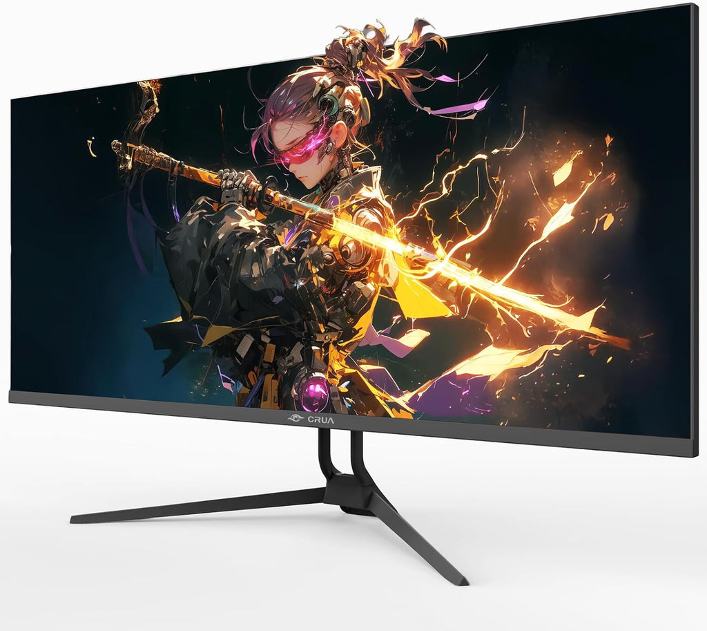 34'' Gaming Monitor 165Hz/144Hz, UWQHD 3440X1440P IPS Ultrawide Screen Computer Monitors with Built-In Speakers, Supports Freesync, 120% Srgb, PIP/PBP, HDMI2.0 & DP1.4, Wall Mount&Tilt Adjustable