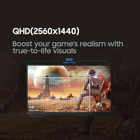 Samsung 27 Odyssey G5 (G51F) Gaming Monitor - QHD (1440P) Limareoo Tech Default Title Default Title