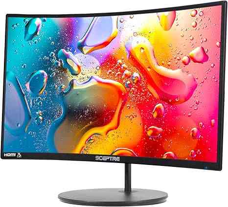 Sceptre Curved 24-inch Gaming Monitor 1080p R1500 98% sRGB Limareoo Tech Default Title Default Title