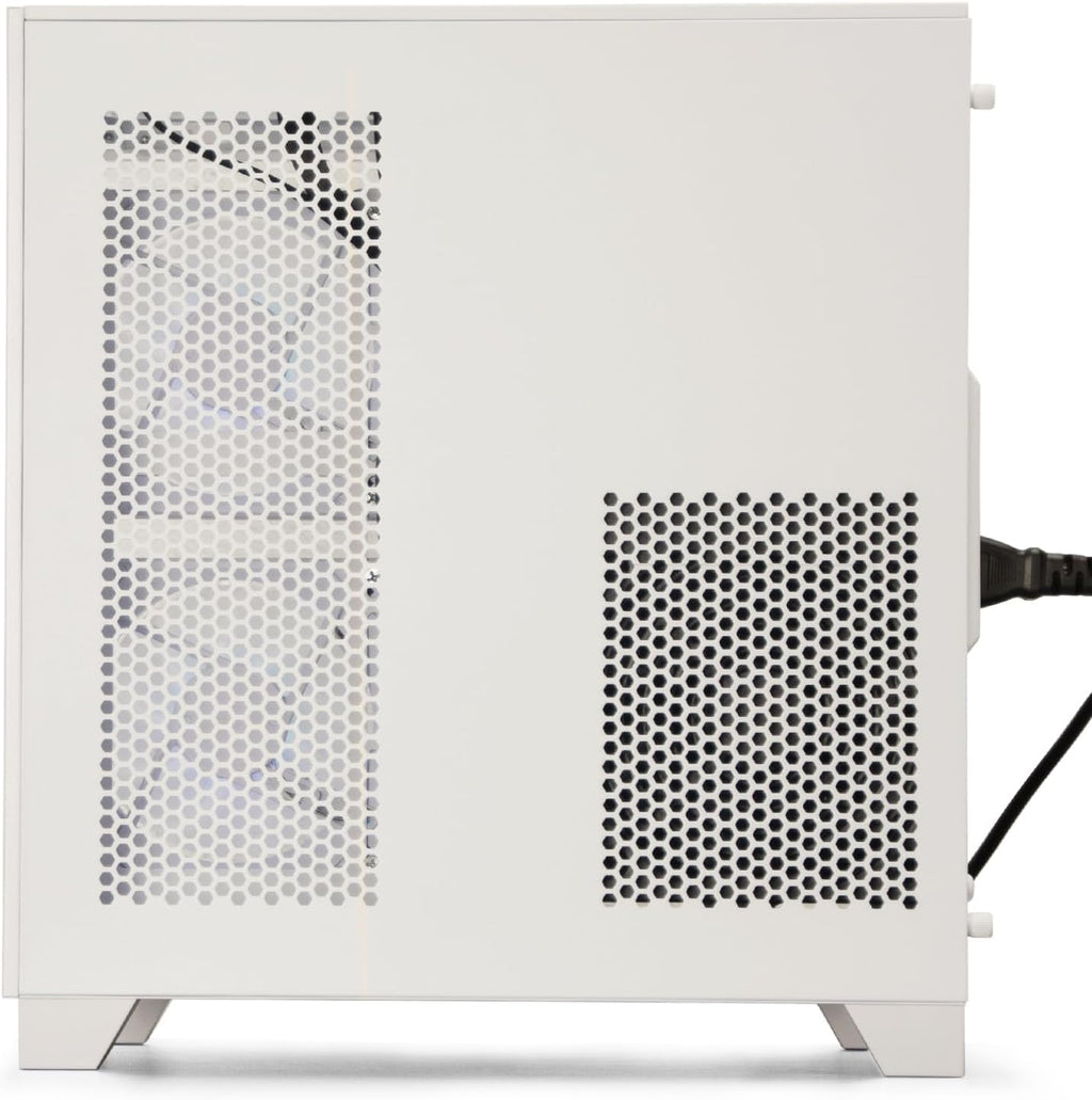 Prebuilt Gaming PC Desktop | Ryzen 5 up to 4.1G | RX 560 4G Graphics Card | 16G DDR4 RAM | 512G SSD | Wi-Fi 6 | Tower Computer for Home Office, Student & Casual Gaming (White)