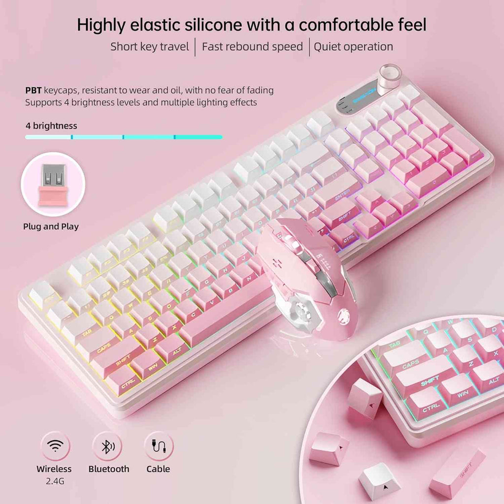 Limareoo Tech Ocean Park Pink Gaming PC Gamer Desktop Computer W/KB & Mouse USD Vietnam Default Title Default Title