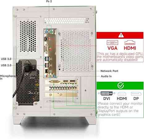 Limareoo Tech Prebuilt Gaming PC Desktop | Ryzen 5 6Cores 3.6G Up to 4.1G USD Vietnam Default Title Default Title