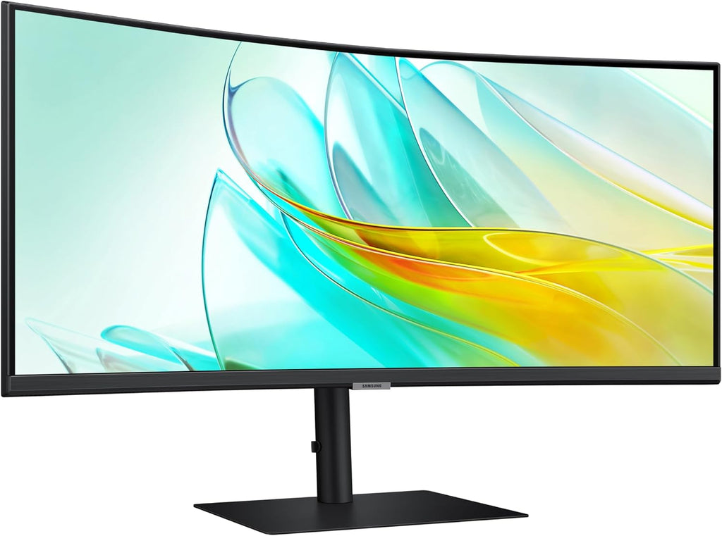 Samsung 34” Viewfinity S65UC, Ultra-Wqhd, 100Hz, AMD Freesync™ HDR10, KVM Switch Built in Speakers with USB-C Curved Monitor, LS34C654UANXGO, 2025