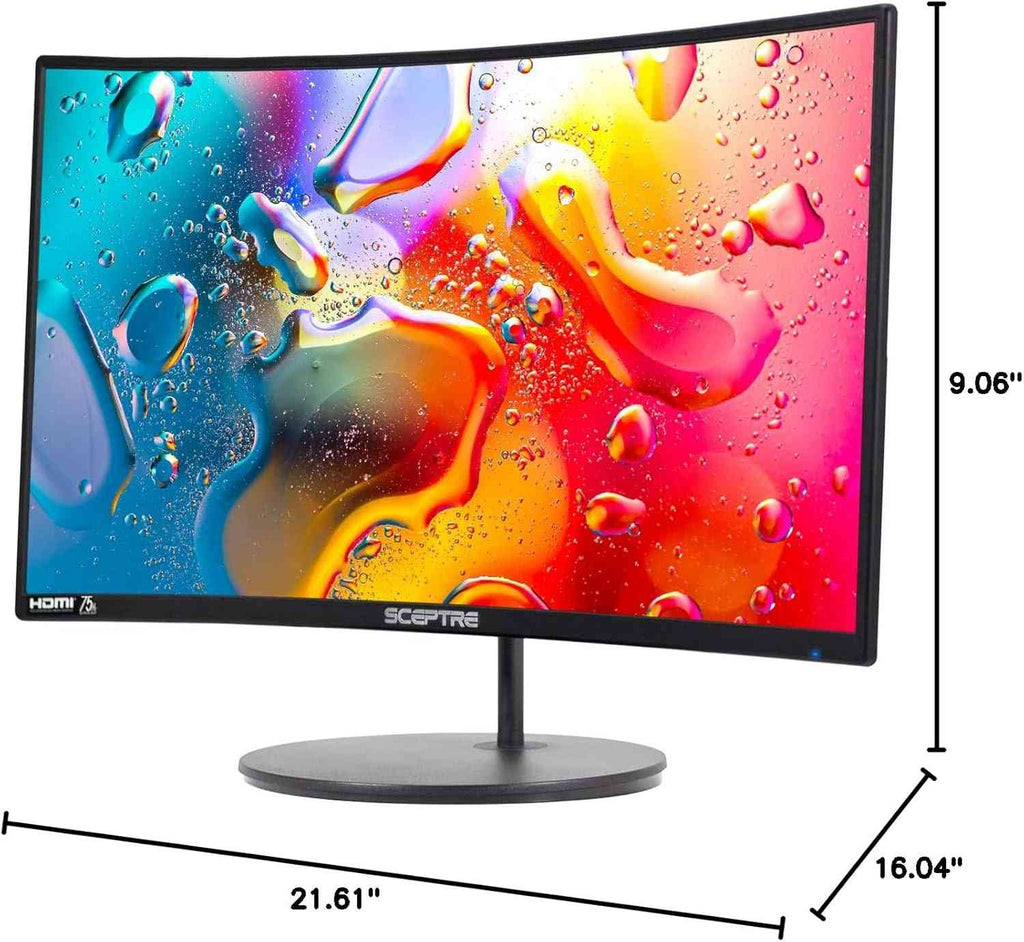 Sceptre Curved 24-inch Gaming Monitor 1080p R1500 98% sRGB Limareoo Tech Default Title Default Title