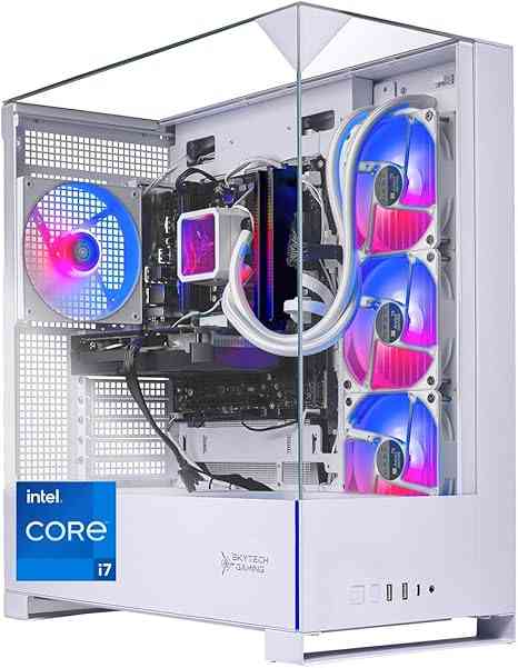 Skytech Gaming O11 Vision Desktop PC, Ryzen 7 9800X3D 4.7 GHz (5.2 GHz) Default Title USD Limareoo Tech