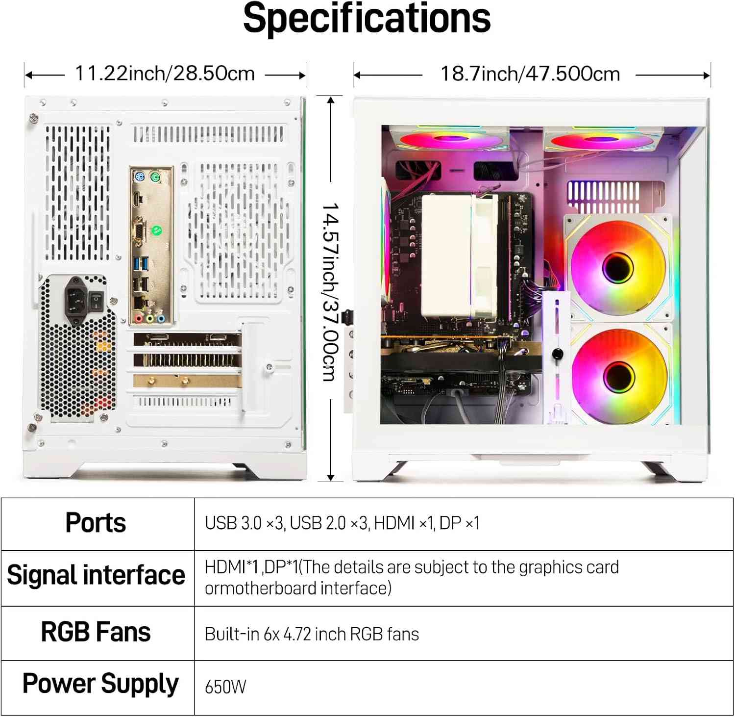 Limareoo Tech Gaming PC Desktop Computer - Ryzen 5 5500, Radeon RX 6500XT 4GB USD Vietnam Default Title Default Title