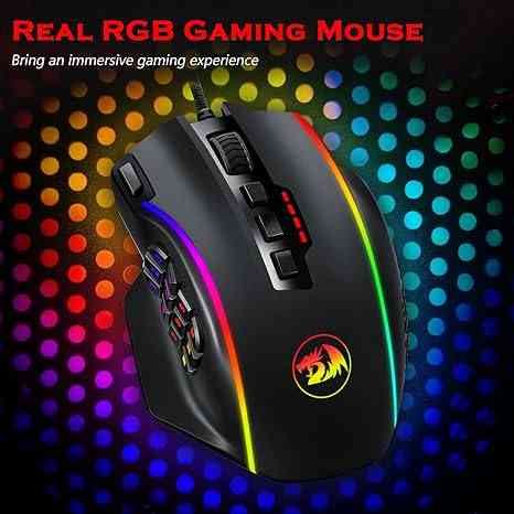 Redragon Gaming Mouse, MMO Mouse Gaming UP 12400 DPI Default Title USD Limareoo Tech