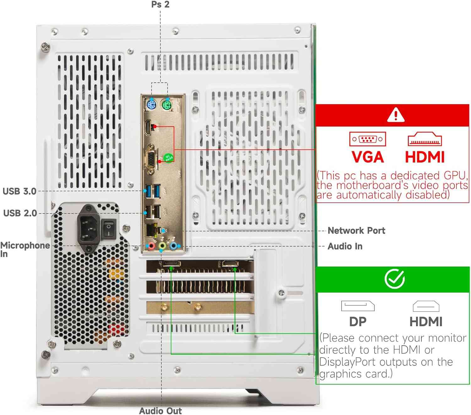 Limareoo Tech Gaming PC Desktop Computer - Ryzen 5 5500, Radeon RX 6500XT 4GB USD Vietnam Default Title Default Title
