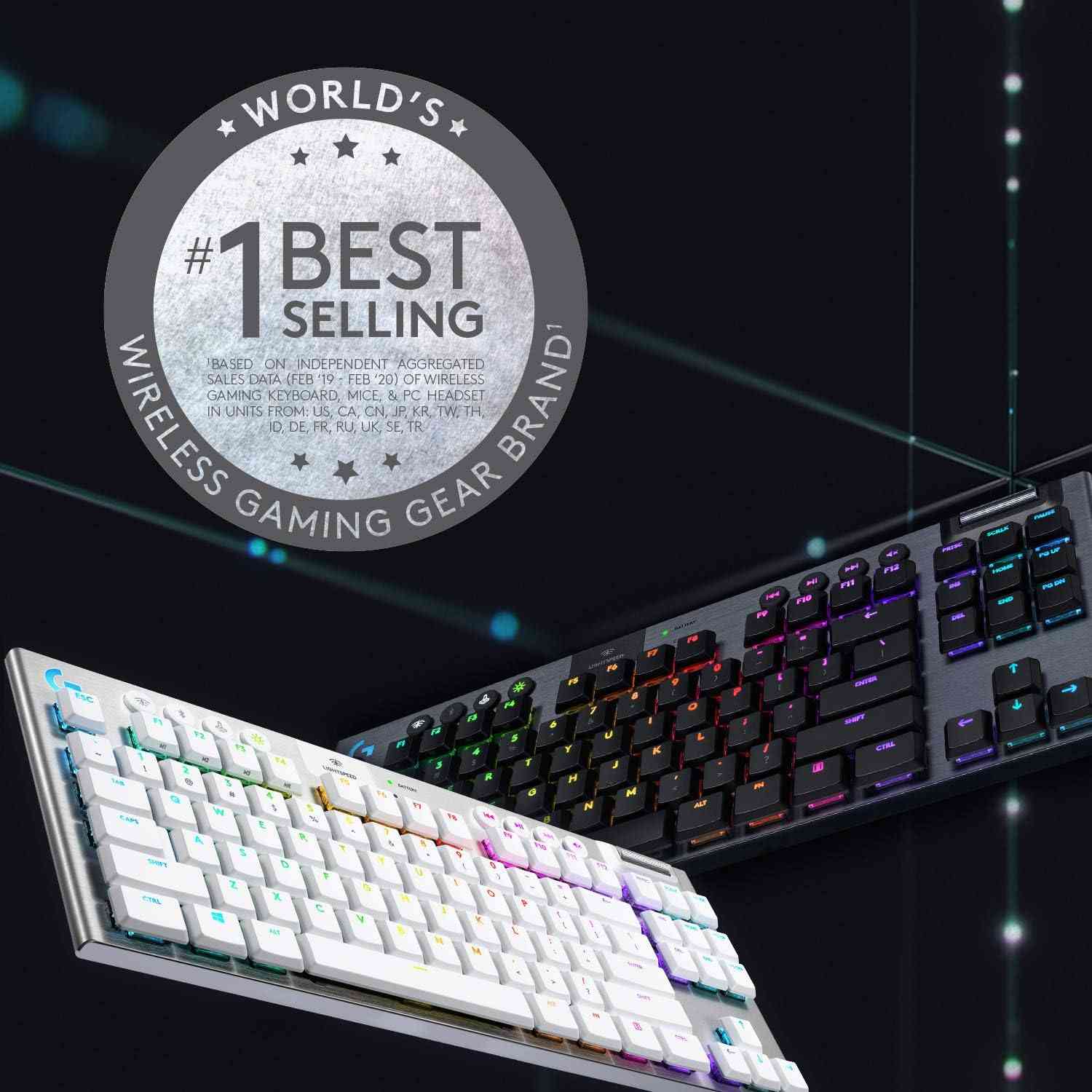 Logitech G915 TKL Tenkeyless Lightspeed Wireless RGB Mechanical Gaming Keyboard Limareoo Tech Default Title Default Title