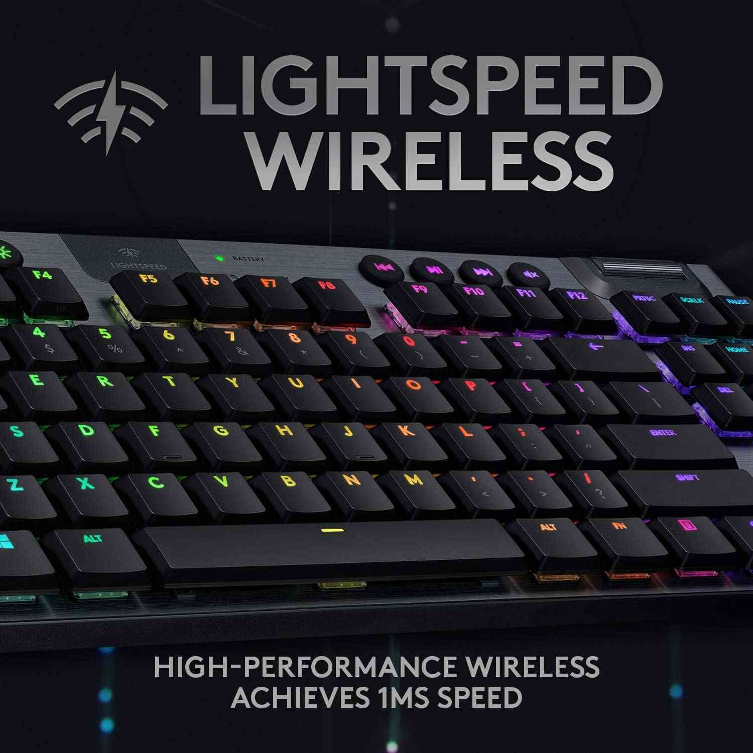 Logitech G915 TKL Tenkeyless Lightspeed Wireless RGB Mechanical Gaming Keyboard Limareoo Tech Default Title Default Title