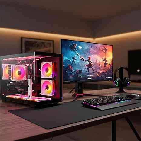 Limareoo Tech Gaming Desktop PC, Ryzen 7 9800X3D, RTX 5070 12GB, 16GB DDR5 RAM USD Vietnam Default Title Default Title