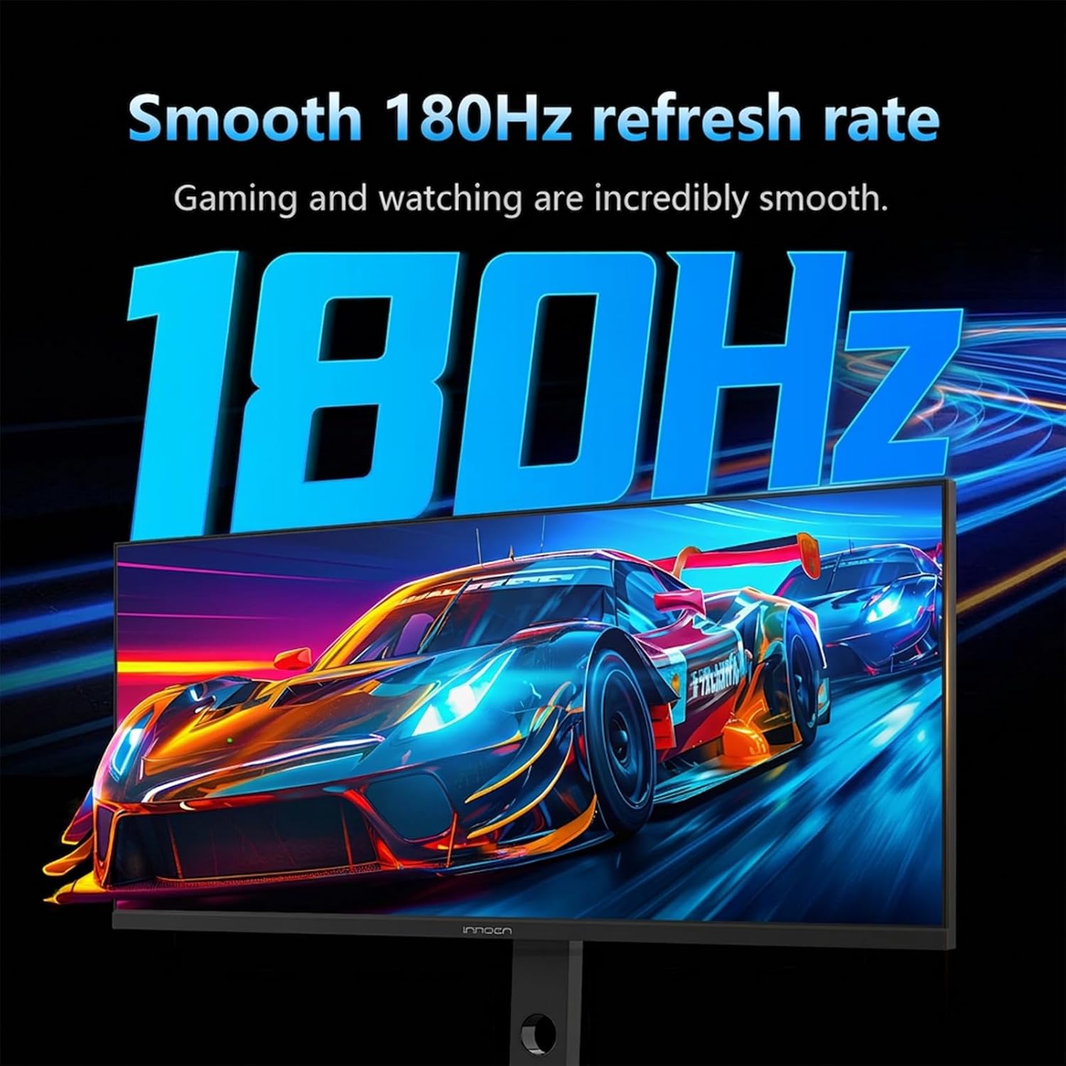 34C1R 34" Ultrawide Monitor, WQHD 3440X1440 180Hz Gaming IPS, 1Ms Response, Adaptive-Sync & G-SYNC Compatible, PIP/PBP for Multitasking, HDR400, Built-In Speakers for Desktop PC Laptop
