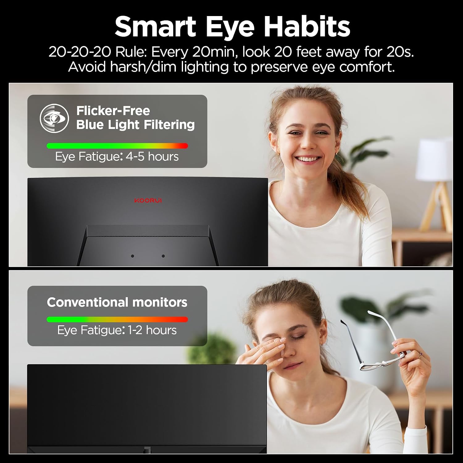 24 Inch Curved Gaming Monitor 180Hz FHD 1080P Computer Monitor, 1Ms 1500R Display, Adaptive Sync, Freesync Premium, HDMI 2.0X2 & DP 1.2, VESA, Tilt, 24E6CA