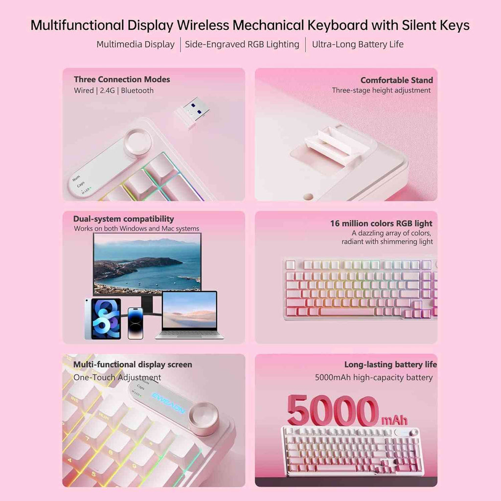 Limareoo Tech Ocean Park Pink Gaming PC Gamer Desktop Computer W/KB & Mouse USD Vietnam Default Title Default Title