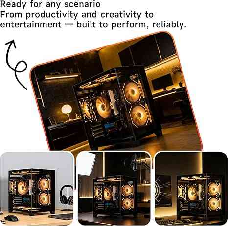 Limareoo Tech ALCPOK Gaming PC Desktop, AMD Ryzen 7 5700G 3.8GHz, 16GB DDR4 3200MHz RAM USD Vietnam Default Title Default Title