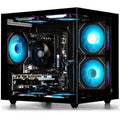 Gaming Desktop PC, AMD Ryzen 5 3500X, 16GB RAM, 512GB SSD, RX560 4G, Wifi6,Black