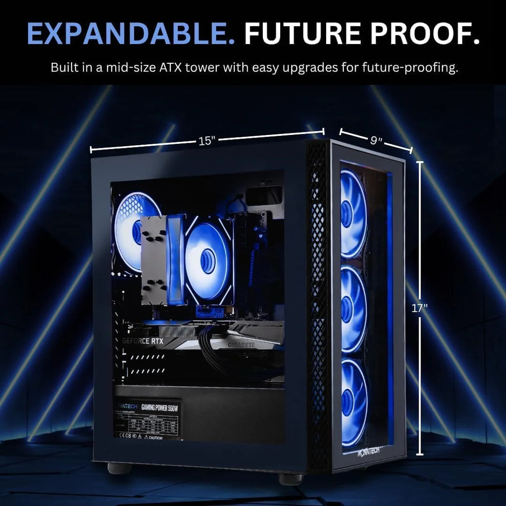Gaming PC with Ryzen 5 CPU